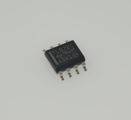 TL072CDR Low-Noise JFET-Input Op Amp with 3MHz Bandwidth 13V/µs Slew Rate ±18V Supply Low Input Bias High Input Impedance 0°C to 70°C Range and SOIC-8 Package for Audio & Precision Applications