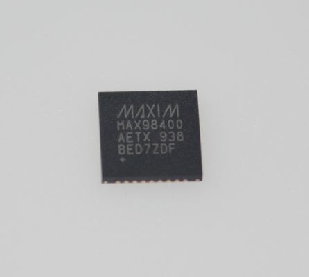 Amplificateur de classe D MAX98400A avec sortie 20W, rendement de 92%, contrôle I2C, boost intégré, démarrage en 8ms, protection complète et bruit de 6,5μV pour audio portable haut de gamme