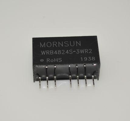 WRB4824S-3WR2 Avancé 48V 2.4kW DIN Réseau électrique ultra large 85-264VAC Entrée 300% Puissance maximale, PFC actif Faible courant de fuite -40°C à +85°C Opération IP67 Protection C1/C2 Immunité et 5G Prêt