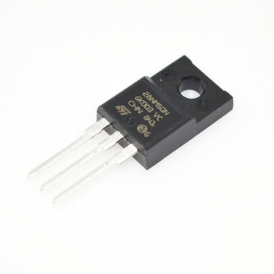 STF28NM50N MOSFET de puissance 500V/28A, faible résistance 0,135Ω Rds(on), commutation rapide, robuste en avalanche, mode éco, faible charge de grille, boîtier TO-220FP, certifié RoHS pour alimentations à découpage et entraînements de moteurs