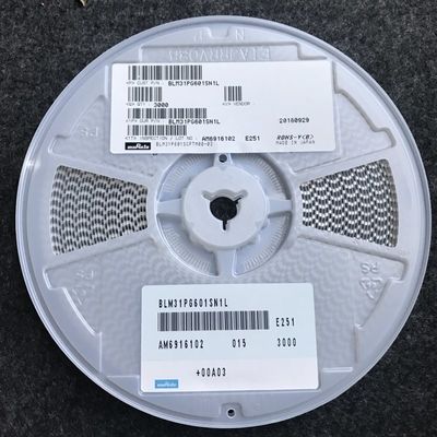 BLM31PG601SN1L Inducteur de puissance 600V/3A avec faible DCR de 16mΩ, suppression supérieure du bruit à courant élevé, large plage de -55°C à +150°C, qualité AEC-Q200 Grade 1, matériau avancé stable pour l'automobile et l'industrie