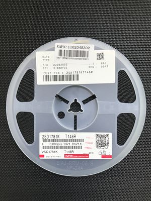 2SD1781KT146R 2A 160V Transistor NPN avec hFE élevé 120-240 625mW Puissance Faible bruit Diode intégrée Boîtier SOT-89-3 Emballage sans halogène Ruban et bobine