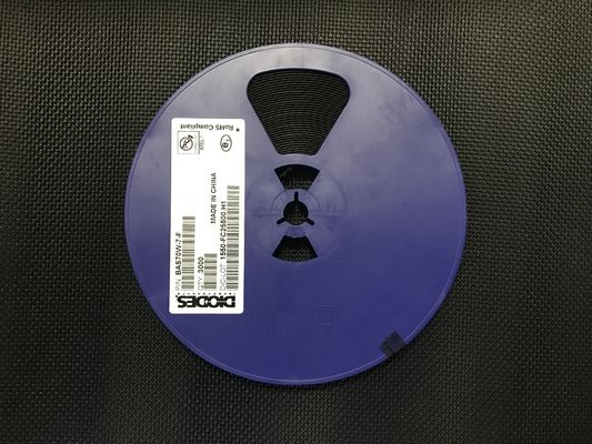 BAS70W-7-F 70V 200mA Diode Schottky série double avec faible Vf de 1V Commutation rapide de 4ns Boîtier SOD-123 Haute efficacité Qualification AEC-Q101 Conditionnement sur bande et bobine