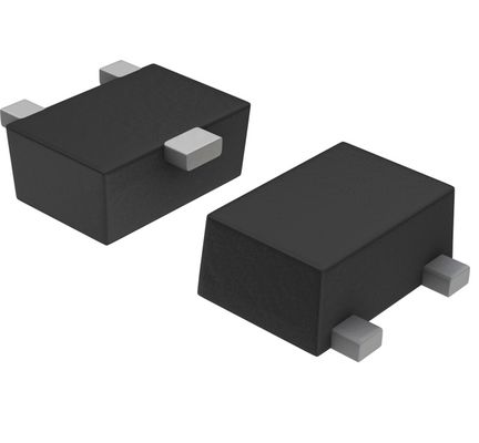 BAT54M3T5G 30V 200mA Diode Schottky triple série avec faible Vf de 1V, commutation rapide de 5ns, boîtier ultra-miniature SOT-723, haute efficacité, faible fuite, qualification AEC-Q101, emballage sur bande et bobine