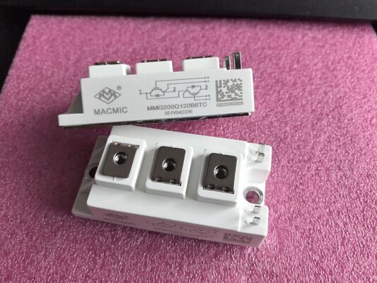 MMG200Q120B6TC 1200V 200A SiC Half-Bridge Module Low Rds(on) Fast Switching High Frequency High Temp Operation Low Loss Industrial Grade For PV & UPS