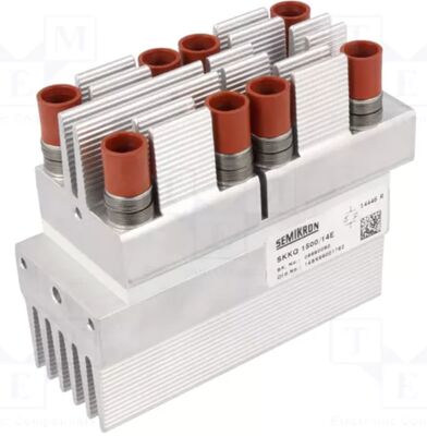 SKKQ800/14E 1400V 800A Module IGBT basse vitesse basse perte haute robustesse basse inductance capteur NTC de qualité industrielle pour les entraînements mégawatt et les UPS lourds