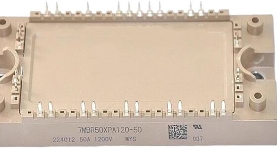 7MBR50XPA120-50 Module PIM 1200V 50A avec redresseur intégré, onduleur, faibles pertes, haute isolation, NTC intégré, boîtier compact pour entraînements de moteurs industriels et onduleurs (UPS)