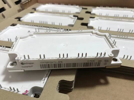 FP75R12KT4 B16 1200V 150A PIM Module IGBT Trench Field Stop VCE bas (sat) 2,25V Réctificateur intégré et plaque de base en cuivre NTC 150 °C Opération pour les entraînements moteurs et les UPS