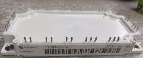 FP100R12KT4 1200V 100A PIM Module IGBT TRENCHSTOPTM IGBT4 Faible VCE (sat) 2.1V Réctificateur intégré et plaque de base de cuivre de frein NTC Faible perte de commutation pour les moteurs