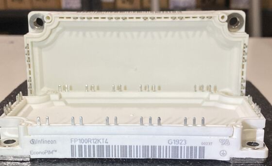 FP100R12KT4 1200V 100A PIM Module IGBT TRENCHSTOPTM IGBT4 Faible VCE (sat) 2.1V Réctificateur intégré et plaque de base de cuivre de frein NTC Faible perte de commutation pour les moteurs