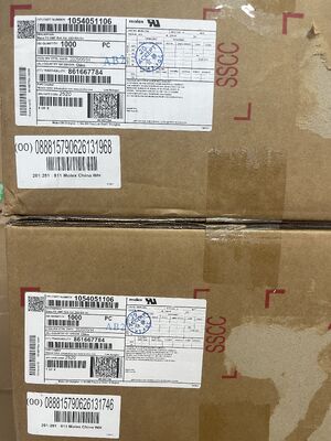 105405-1106 Connecteur fil-carte 6 positions pas de 1,25 mm Type boîtier à sertir Réceptacle Montage panneau Verrouillage par friction UL 1066 V-0 pour éclairage LED et automobile