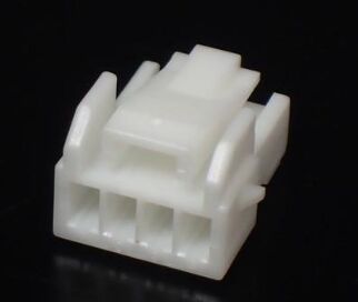 Boîtier de connecteur PARP-04V à 4 positions et pas de 2,0 mm, série PA, réceptacle, terminaison à sertir, verrouillage positif, compact, courant nominal de 3 A, 100 V CA pour connexion fil-à-carte et éclairage LED