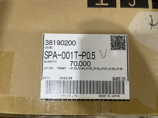 SPA-001T-P0.5 Compact haute conductivité loquet sécurisé sertissage facile antivibratoire 26-22 AWG idéal pour LED et intérieurs automobiles