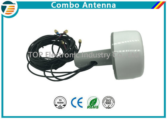 5 dans 1 antenne combinée 1 X GPS et GLONASS 2 X MiMo Wi-Fi 2 X MiMo 4G LTE