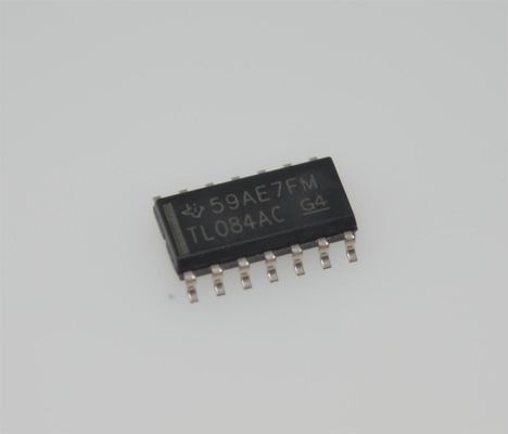TL084ACDR Amplificateur Opérationnel JFET de Précision Quad 4MHz BW Vitesse de Balayage 13V/μs Alimentation ±18V Biais d'Entrée 3pA SOIC-14 -40°C à +125°C