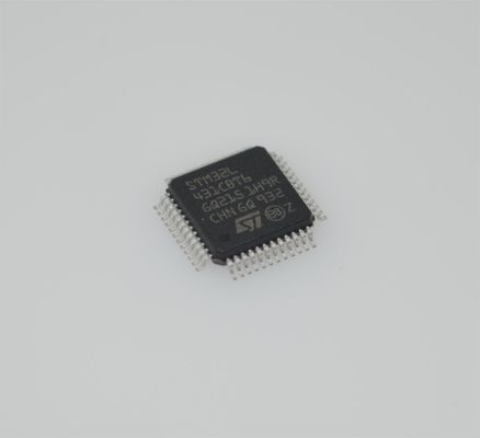 STM32L431CBT6 MCU Cortex-M4 80 MHz ultra-basse consommation, 128 Ko Flash, 64 Ko SRAM, LQFP-48, 1,71-3,6 V, -40 °C à +125 °C