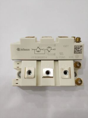 FF100R12RT4 1200V/100A Module IGBT 3 en 1 Chopper de freinage intégré VCE basse (sat) Commutation à grande vitesse à faible perte Plaque de base isolée NTC intégrée pour entraînements industriels et systèmes UPS
